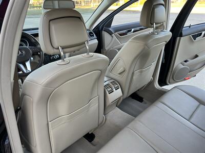 2012 Mercedes-Benz C 250 SPORT NAV REARCAM HTD STS ROOF ONLY 85K MLS   - Photo 42 - Houston, TX 77031