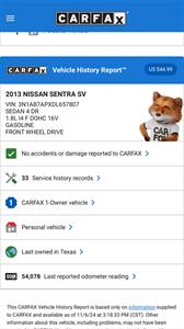 2013 Nissan Sentra FE+ SV AUTO ONLY 54K MILES TEXAS CAR GAS $$$ SAVER   - Photo 7 - Houston, TX 77031