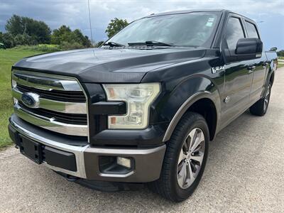 2015 Ford F-150 KING RANCH FX4 CREW 4X4 HTD/COOL STS NAV CAM PANO   - Photo 2 - Houston, TX 77031