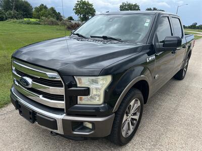 2015 Ford F-150 KING RANCH FX4 CREW 4X4 HTD/COOL STS NAV CAM PANO   - Photo 3 - Houston, TX 77031
