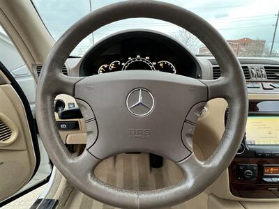 2006 Mercedes-Benz S 500 AMG STYLING PKG NAV HEATED STS ONLY 79K MLS   - Photo 28 - Houston, TX 77031