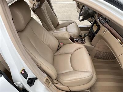 2006 Mercedes-Benz S 500 AMG STYLING PKG NAV HEATED STS ONLY 79K MLS   - Photo 36 - Houston, TX 77031