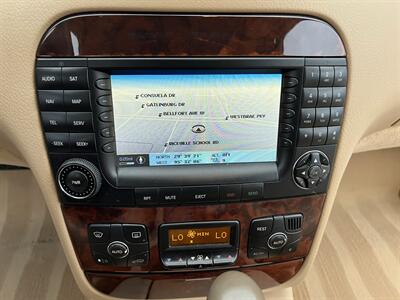 2006 Mercedes-Benz S 500 AMG STYLING PKG NAV HEATED STS ONLY 79K MLS   - Photo 44 - Houston, TX 77031