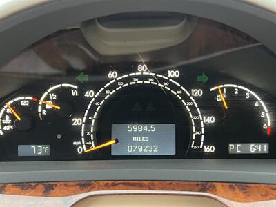 2006 Mercedes-Benz S 500 AMG STYLING PKG NAV HEATED STS ONLY 79K MLS   - Photo 29 - Houston, TX 77031