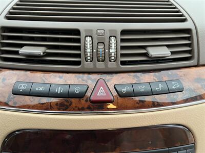 2006 Mercedes-Benz S 500 AMG STYLING PKG NAV HEATED STS ONLY 79K MLS   - Photo 46 - Houston, TX 77031