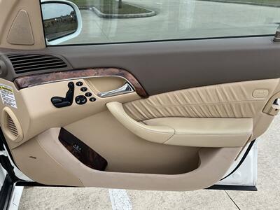2006 Mercedes-Benz S 500 AMG STYLING PKG NAV HEATED STS ONLY 79K MLS   - Photo 59 - Houston, TX 77031