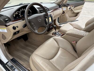 2006 Mercedes-Benz S 500 AMG STYLING PKG NAV HEATED STS ONLY 79K MLS   - Photo 26 - Houston, TX 77031
