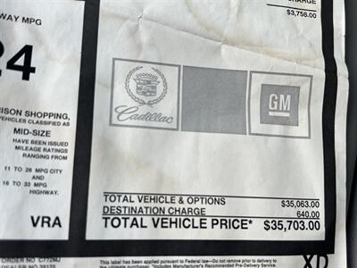 2001 Cadillac Catera LEATHER ROOF CHROME WHLS LUX PKG ORIG MSRP $35703   - Photo 7 - Houston, TX 77031