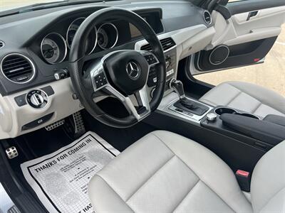 2013 Mercedes-Benz C 250 SPORT NAV KEYLESS GO HTD STS S/RF 82K MILES   - Photo 39 - Houston, TX 77031
