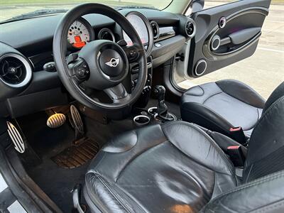 2012 MINI Cooper S SPORT SEATS LTHR SPT BUTTON PEDAL SHIFTERS 62K MLS   - Photo 22 - Houston, TX 77031
