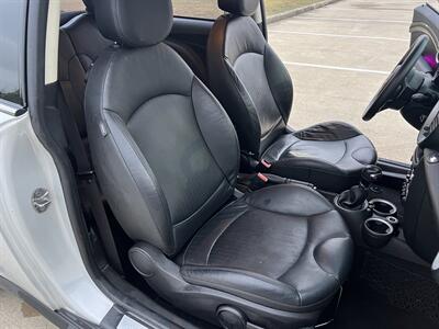 2012 MINI Cooper S SPORT SEATS LTHR SPT BUTTON PEDAL SHIFTERS 62K MLS   - Photo 34 - Houston, TX 77031