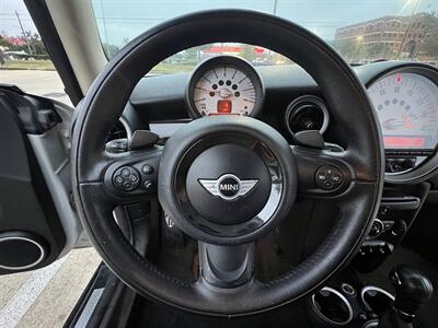 2012 MINI Cooper S SPORT SEATS LTHR SPT BUTTON PEDAL SHIFTERS 62K MLS   - Photo 24 - Houston, TX 77031