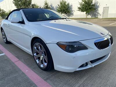 2005 BMW 645CiC CONVERTIBLE SPORT 19 " WHLS CWP HUD 73K MLS   - Photo 29 - Houston, TX 77031