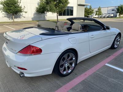 2005 BMW 645CiC CONVERTIBLE SPORT 19 " WHLS CWP HUD 73K MLS   - Photo 12 - Houston, TX 77031