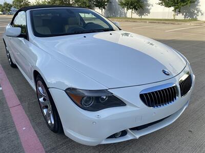 2005 BMW 645CiC CONVERTIBLE SPORT 19 " WHLS CWP HUD 73K MLS   - Photo 4 - Houston, TX 77031