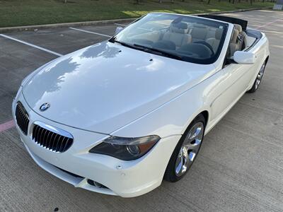 2005 BMW 645CiC CONVERTIBLE SPORT 19 " WHLS CWP HUD 73K MLS   - Photo 17 - Houston, TX 77031