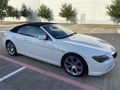 2005 BMW 645CiC CONVERTIBLE SPORT 19 " WHLS CWP HUD 73K MLS   - Photo 30 - Houston, TX 77031