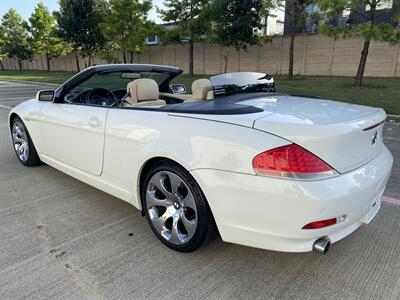 2005 BMW 645CiC CONVERTIBLE SPORT 19 " WHLS CWP HUD 73K MLS   - Photo 8 - Houston, TX 77031