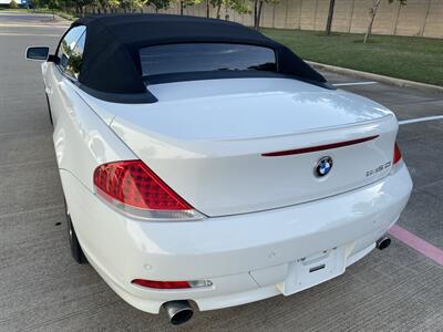 2005 BMW 645CiC CONVERTIBLE SPORT 19 " WHLS CWP HUD 73K MLS   - Photo 25 - Houston, TX 77031