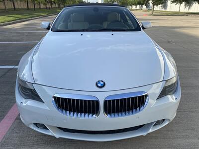 2005 BMW 645CiC CONVERTIBLE SPORT 19 " WHLS CWP HUD 73K MLS   - Photo 3 - Houston, TX 77031