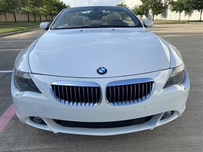 2005 BMW 645CiC CONVERTIBLE SPORT 19 " WHLS CWP HUD 73K MLS   - Photo 18 - Houston, TX 77031