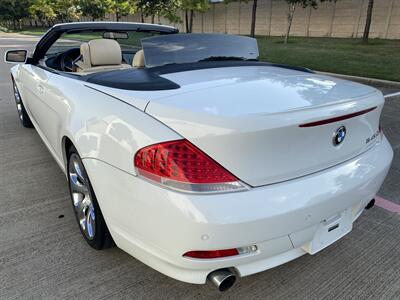 2005 BMW 645CiC CONVERTIBLE SPORT 19 " WHLS CWP HUD 73K MLS   - Photo 10 - Houston, TX 77031