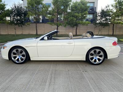 2005 BMW 645CiC CONVERTIBLE SPORT 19 " WHLS CWP HUD 73K MLS   - Photo 7 - Houston, TX 77031