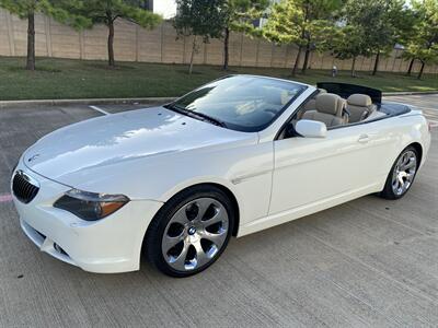 2005 BMW 645CiC CONVERTIBLE SPORT 19 " WHLS CWP HUD 73K MLS   - Photo 6 - Houston, TX 77031