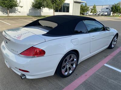 2005 BMW 645CiC CONVERTIBLE SPORT 19 " WHLS CWP HUD 73K MLS   - Photo 27 - Houston, TX 77031