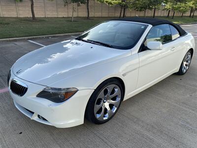 2005 BMW 645CiC CONVERTIBLE SPORT 19 " WHLS CWP HUD 73K MLS   - Photo 21 - Houston, TX 77031