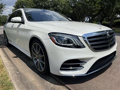 2019 Mercedes-Benz S 560 AMG SPT PKF PANO ACTIVE VENT SEATS 49K MILES Sedan