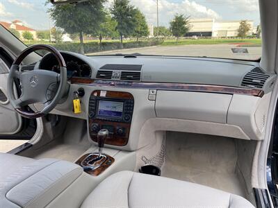 2003 Mercedes-Benz S 500 PARKTRONIC SOFT CLOSE DRS KEYLESS VENT SEATS   - Photo 37 - Houston, TX 77031