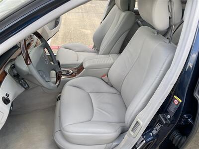 2003 Mercedes-Benz S 500 PARKTRONIC SOFT CLOSE DRS KEYLESS VENT SEATS   - Photo 45 - Houston, TX 77031