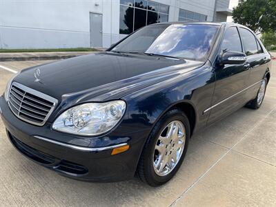 2003 Mercedes-Benz S 500 PARKTRONIC SOFT CLOSE DRS KEYLESS VENT SEATS   - Photo 2 - Houston, TX 77031