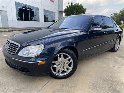 2003 Mercedes-Benz S 500 PARKTRONIC SOFT CLOSE DRS KEYLESS VENT SEATS  