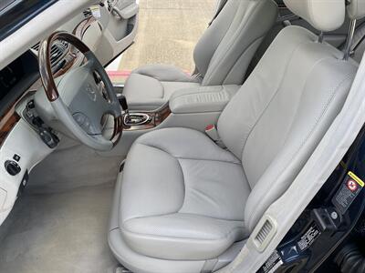 2003 Mercedes-Benz S 500 PARKTRONIC SOFT CLOSE DRS KEYLESS VENT SEATS   - Photo 44 - Houston, TX 77031