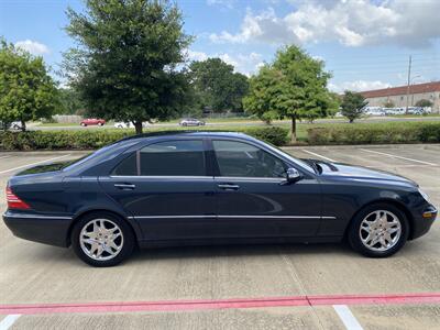 2003 Mercedes-Benz S 500 PARKTRONIC SOFT CLOSE DRS KEYLESS VENT SEATS   - Photo 6 - Houston, TX 77031