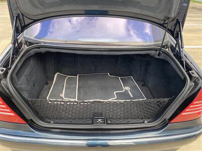 2003 Mercedes-Benz S 500 PARKTRONIC SOFT CLOSE DRS KEYLESS VENT SEATS   - Photo 23 - Houston, TX 77031