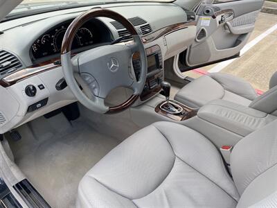 2003 Mercedes-Benz S 500 PARKTRONIC SOFT CLOSE DRS KEYLESS VENT SEATS   - Photo 42 - Houston, TX 77031