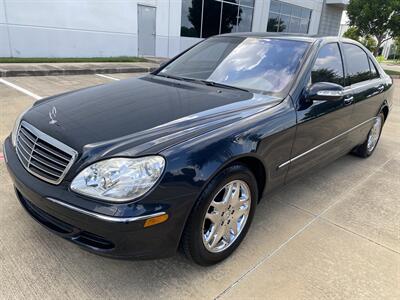 2003 Mercedes-Benz S 500 PARKTRONIC SOFT CLOSE DRS KEYLESS VENT SEATS   - Photo 10 - Houston, TX 77031