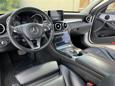 2016 Mercedes-Benz C 300 4MATIC KEYLESS GO HTD SEATS PANO NAV REARCAM - Photo 23 - Houston, TX 77031