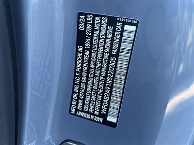 2024 Porsche 911 Carrera S COUPE PREM PKG PDDC SPT CHRONO 12K MILES - Photo 32 - Houston, TX 77031
