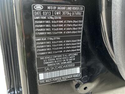2013 Land Rover Range Rover Sport HSE LUX S/RF NAV REARCAM HTD SEATS + HTD STEERING   - Photo 23 - Houston, TX 77031