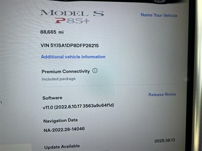 2013 Tesla Model S P85+ Performance FREE SUPERCHARGING ONLY 88K MILES   - Photo 32 - Houston, TX 77031