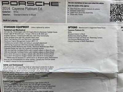 2014 Porsche Cayenne PLATINUM ED NAV REARCAM S/R HTD SEATS MSRP $64950 - Photo 20 - Houston, TX 77031