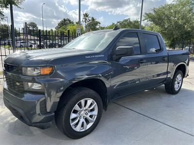 2020 Chevrolet Silverado 1500 CUSTOM CREW CAB APPLE CAR PLAY REAR CAM BLUETOOTH   - Photo 5 - Houston, TX 77031