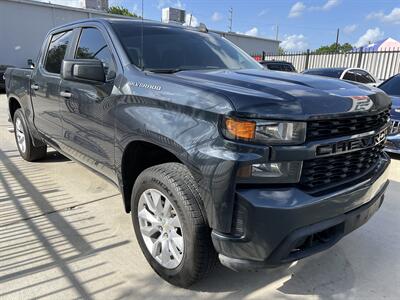 2020 Chevrolet Silverado 1500 CUSTOM CREW CAB APPLE CAR PLAY REAR CAM BLUETOOTH   - Photo 12 - Houston, TX 77031