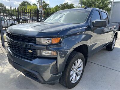 2020 Chevrolet Silverado 1500 CUSTOM CREW CAB APPLE CAR PLAY REAR CAM BLUETOOTH   - Photo 4 - Houston, TX 77031