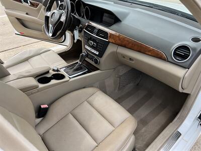 2013 Mercedes-Benz C 250 SPORT AMG WHEELS LEATHER SUNROOF BLUETOOTH   - Photo 35 - Houston, TX 77031