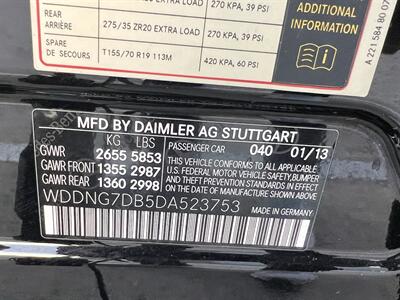 2013 Mercedes-Benz S 550 AMG PKG SPORT PKG KEYLESS GO ROOF VENT SEATS   - Photo 29 - Houston, TX 77031